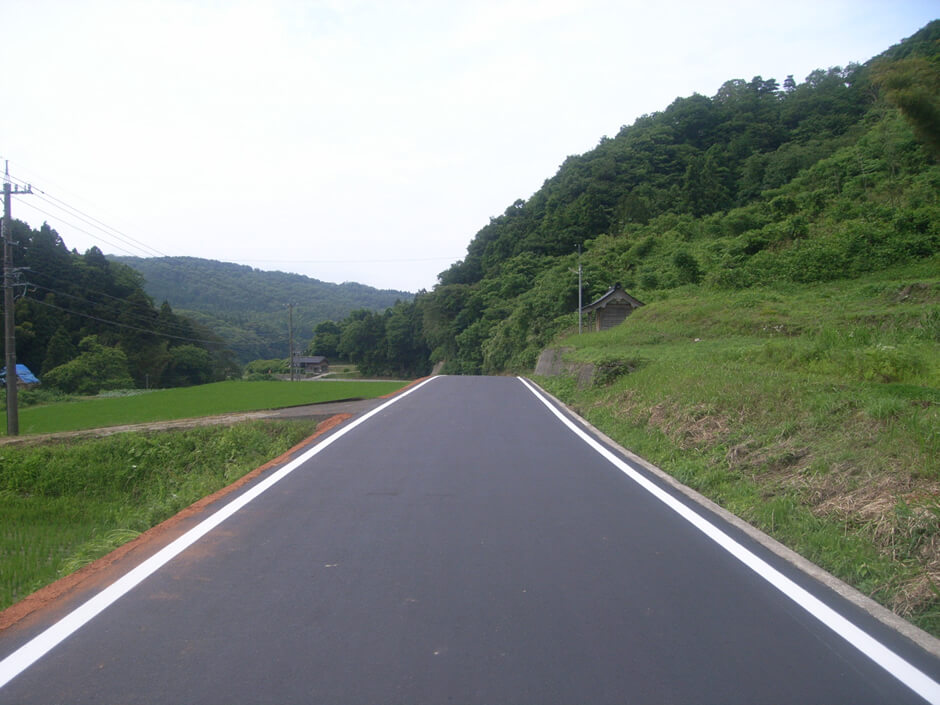 一般県道上黒丸大谷線　舗装補修工事（１工区）