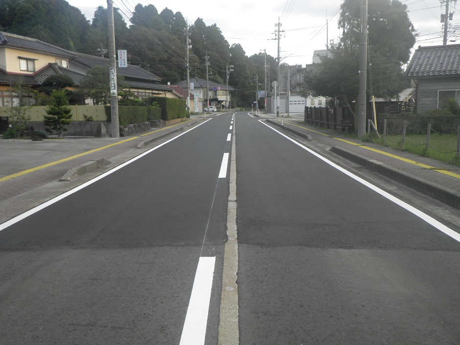 完成写真｜令和元年度　一般国道２４９号　道路環境改善整備（沿道環境改善）工事（北方工区）